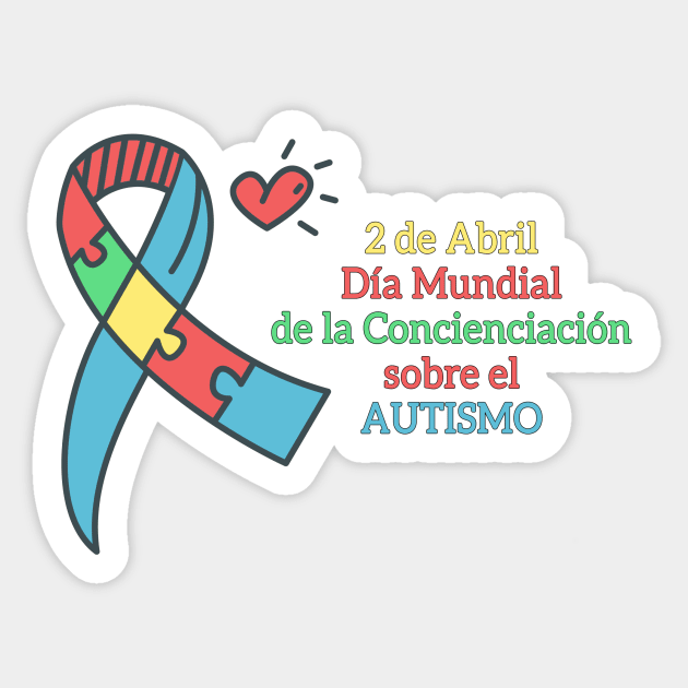 World Autism Day Sticker by CONECTA